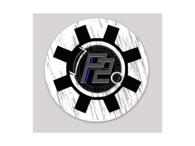 P2 CONCEPTS BOLT FACE STICKER