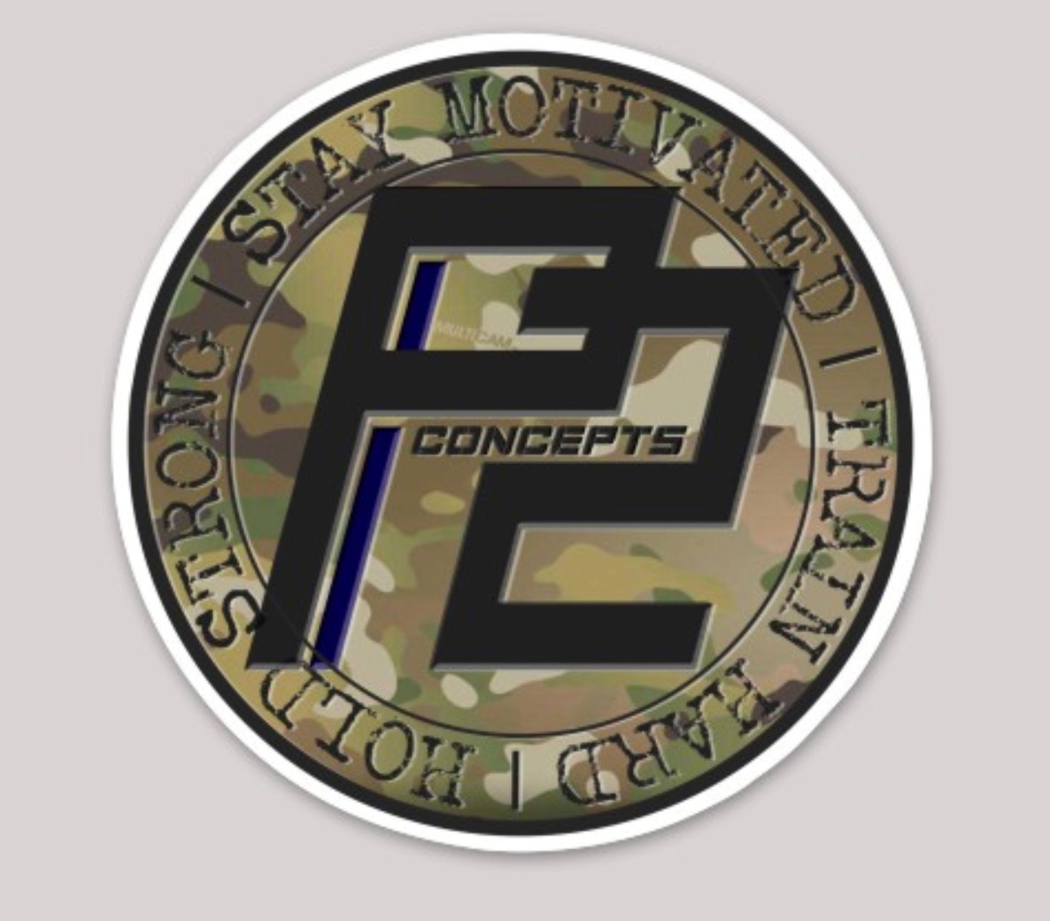P2 Concepts Multicam Sticker