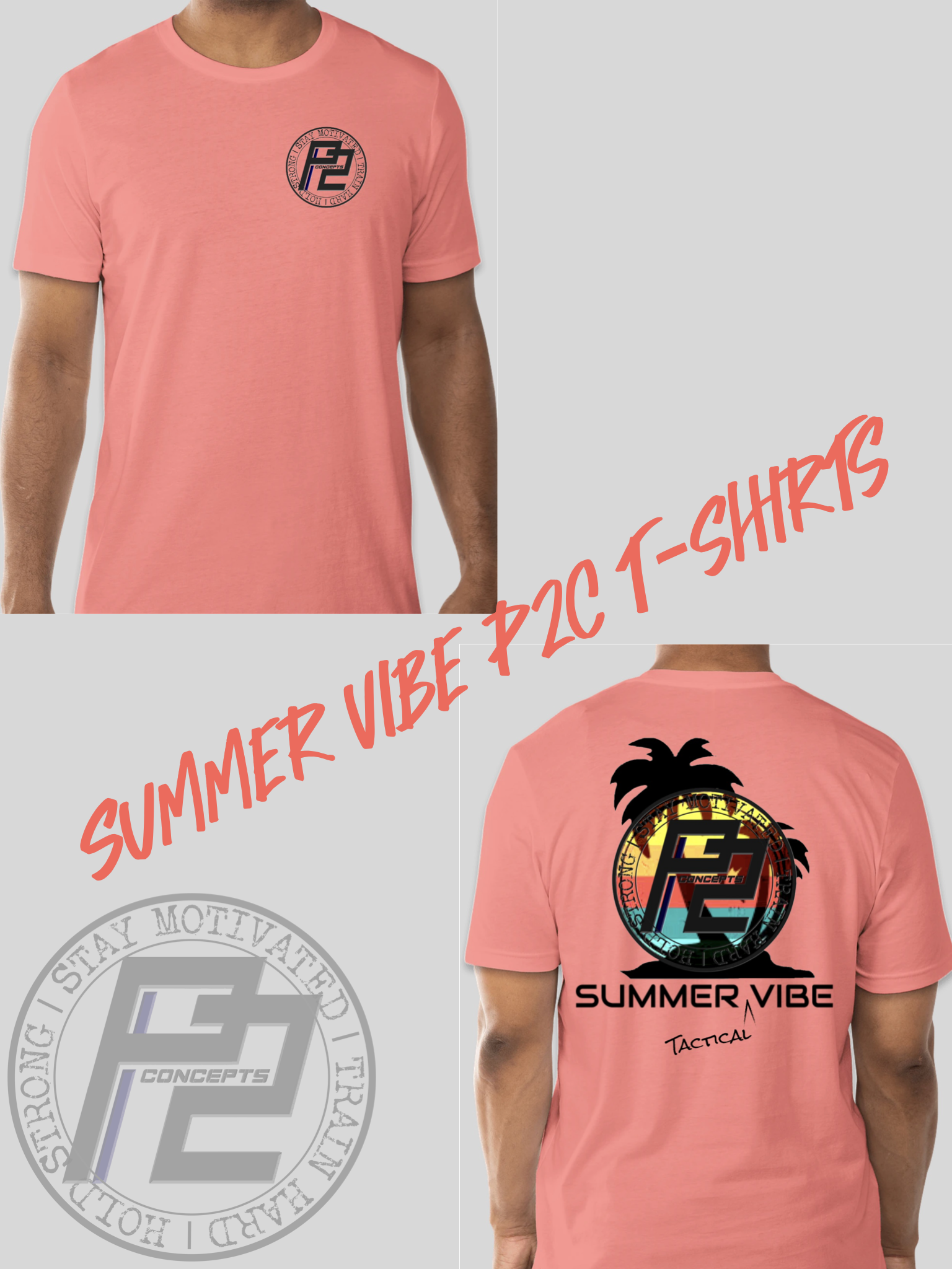 P2 Concepts Summer Vibe T-shirt - Image 2